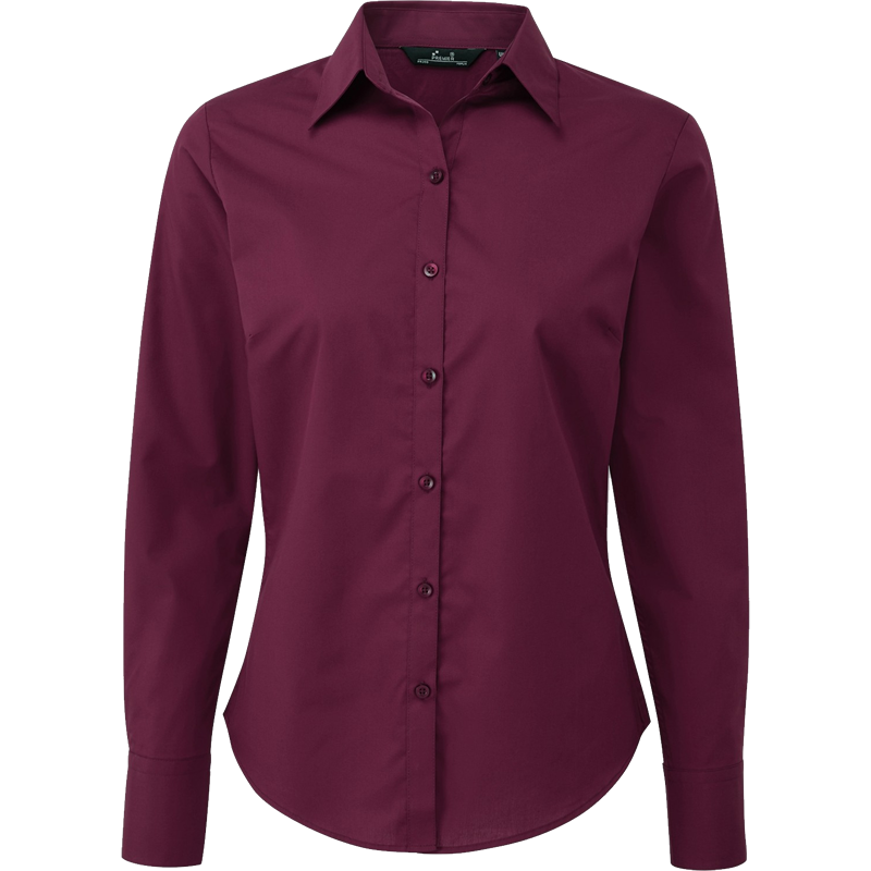Damenbluse PREMIER lang -farbig -