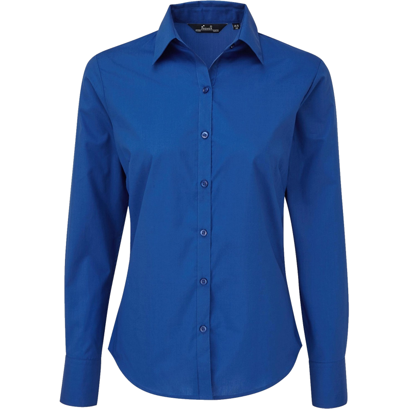 Damenbluse PREMIER lang -farbig -