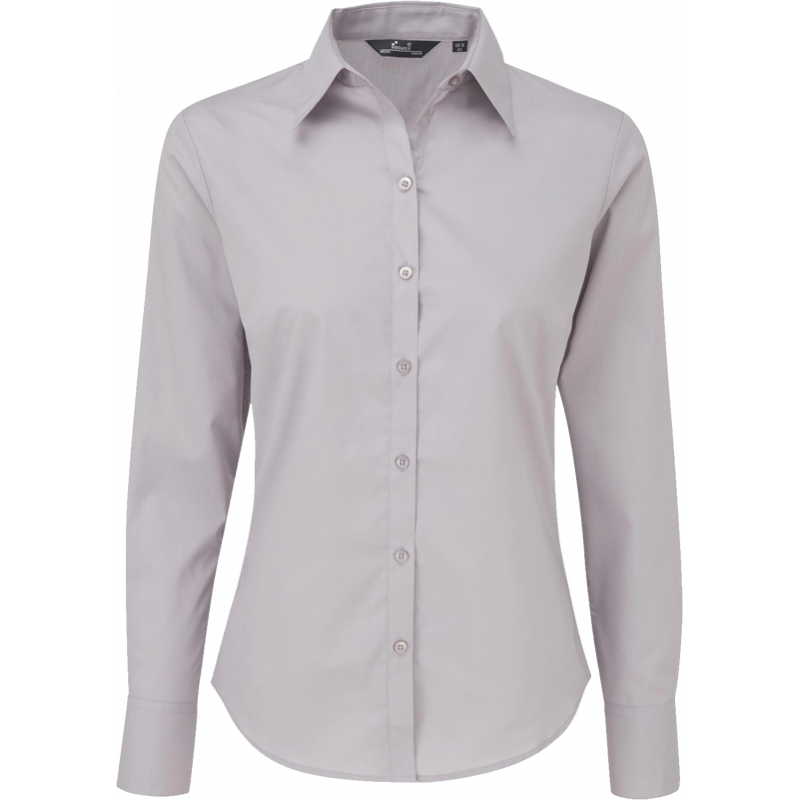 Damenbluse PREMIER lang -farbig -