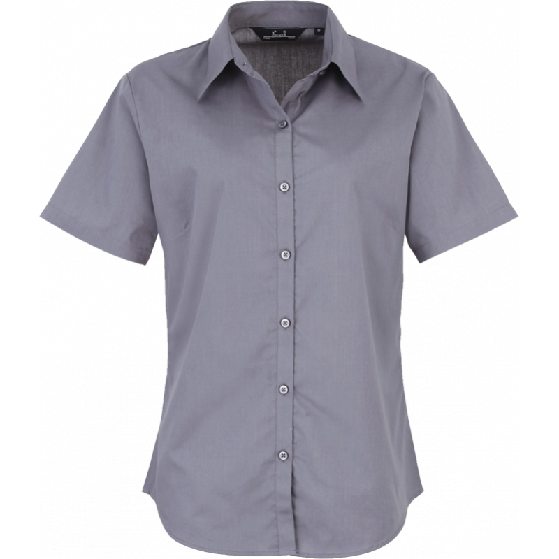 Damenbluse PREMIER kurz -farbig -