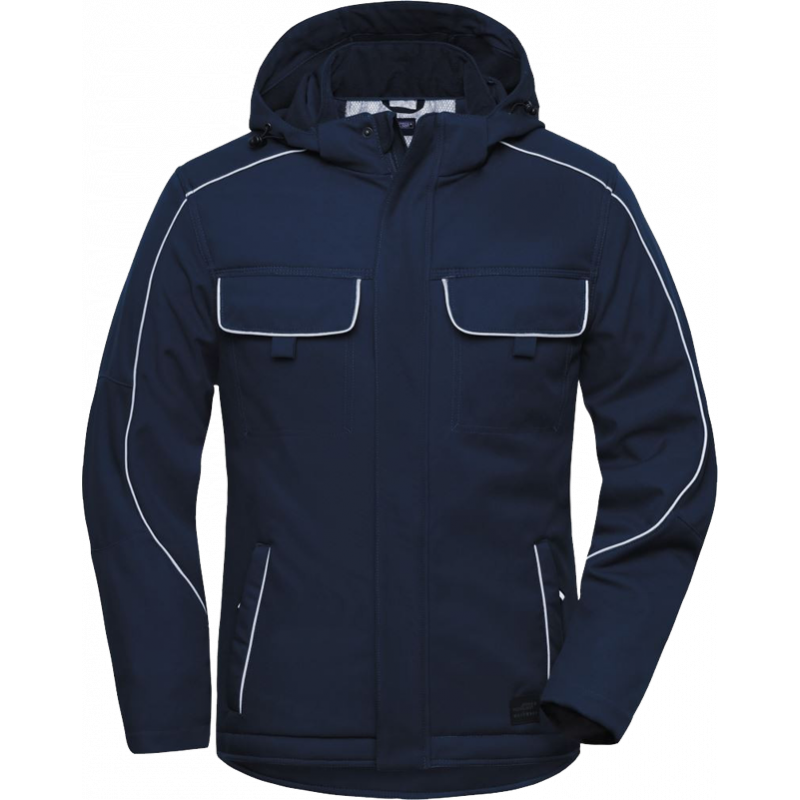 Softshell Padded Jacke JN886, James & Nicholson