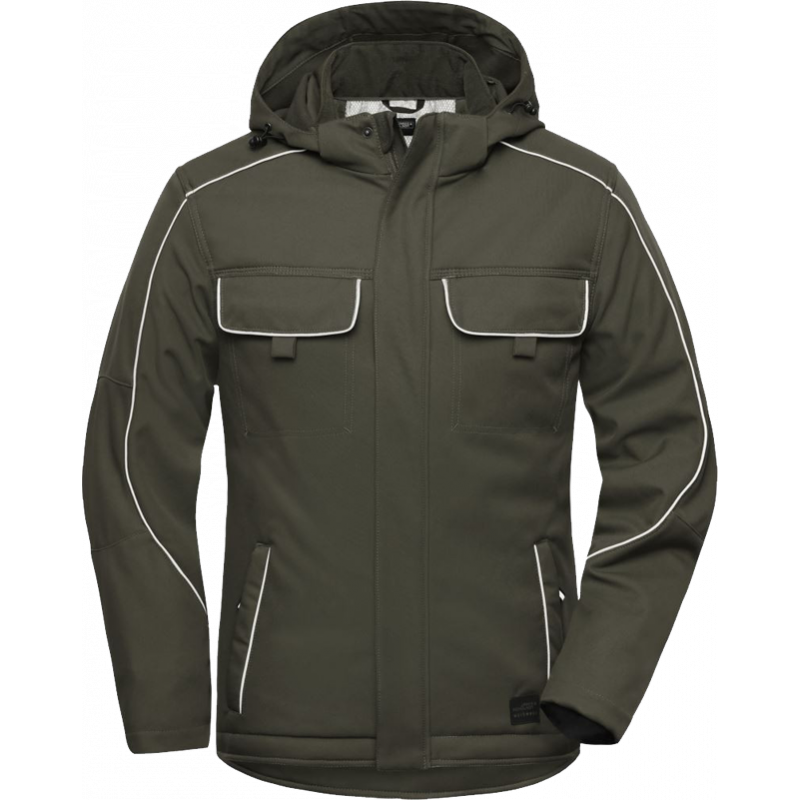 Softshell Padded Jacke JN886, James & Nicholson
