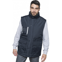 Workwear Parka WK6106 mit abtrennbaren Ärmeln, Kariban