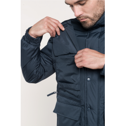 Workwear Parka WK6106 mit abtrennbaren Ärmeln, Kariban