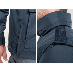 Workwear Parka WK6106 mit abtrennbaren Ärmeln, Kariban