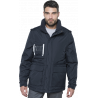 Workwear Parka WK6106 mit abtrennbaren Ärmeln, Kariban