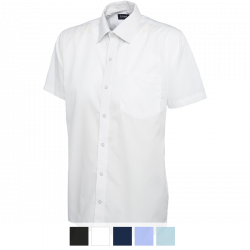 Diensthemd UC Poplin, kurzarm