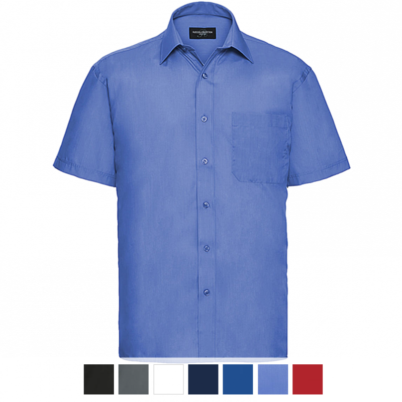 Diensthemd RUSSELL Poplin 1/2