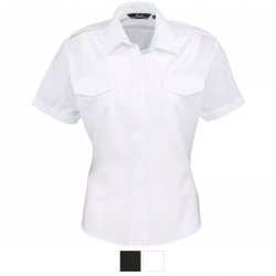 Pilotenbluse PREMIER kurzarm