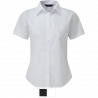 Damenbluse PREMIER kurz -weiß & schwarz- PR302