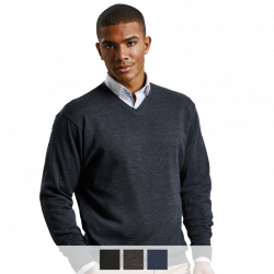 Herren-V-Pullover Russell