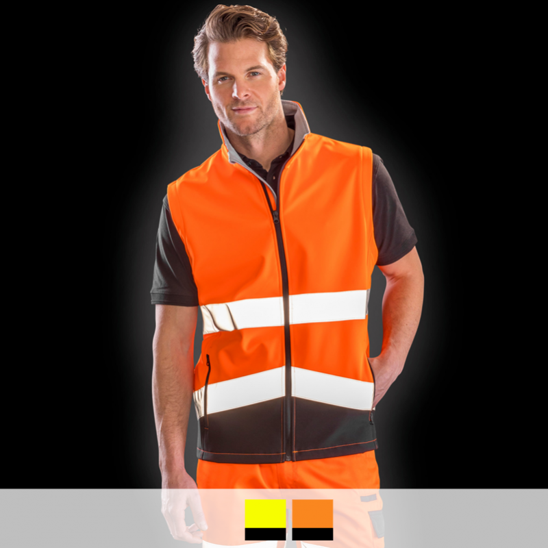 Warnschutz Softshellweste Result