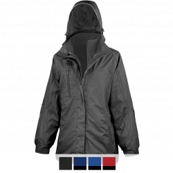 Damen 3 in 1 Jacke R400,...