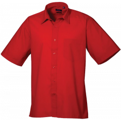 Diensthemd PREMIER - kurzarm -farbig-