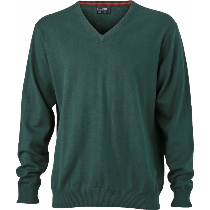 Herren-Pullover James & Nicholson ,100% Baumwolle